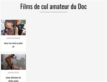 Tablet Screenshot of doc-foufoune.com